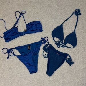 Blue Bikini Set- 2 bikinis